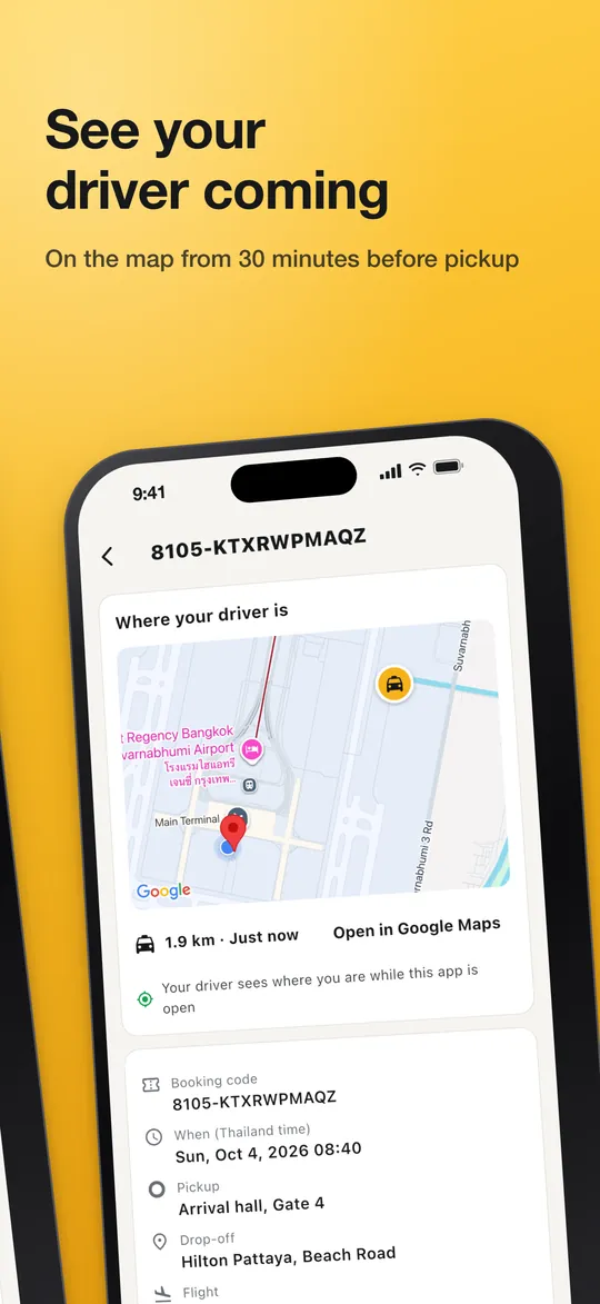 Rider app screens 4